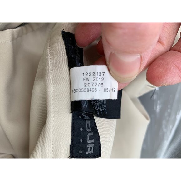 Under Armour Mens Drive Pants 36 Chino Cream Golf Pants  (Inseam 31 Hemmed) - Picture 15 of 16